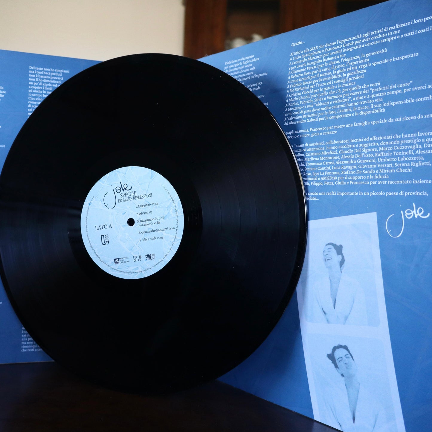 JOLE, "Specchi ed altre riflessioni" - Vinile 10 brani